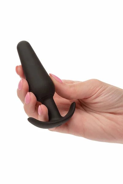 longueur-plug-anal-vibrant-fin-noir-a-10-modes