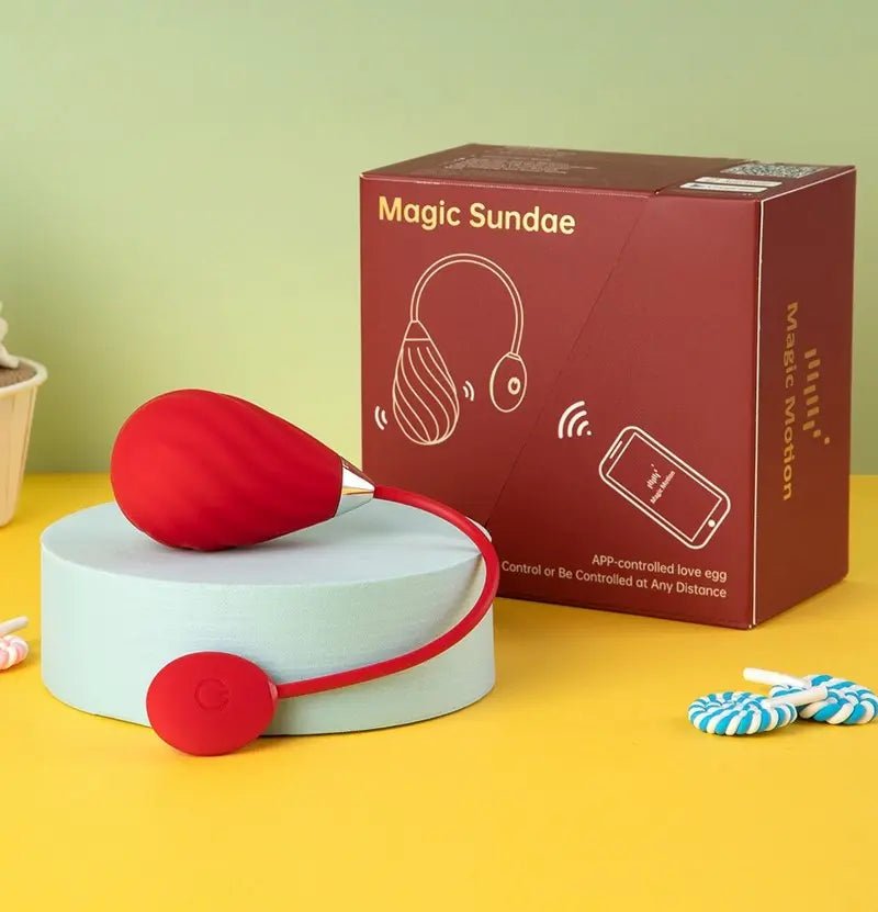 Sextoys femme œuf vibrant rouge