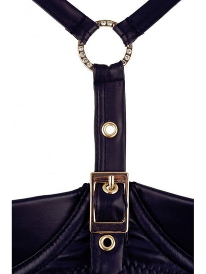Ensemble Sexy Ouvert Noir 3 Pièces - String Ficelle - Senslov
