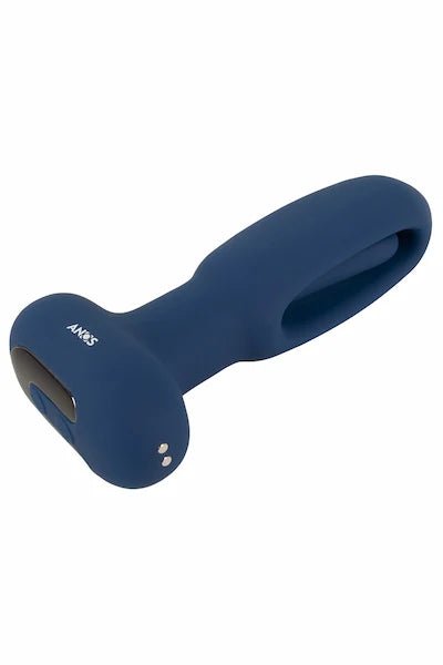 Plug-anal-stimulateur-vibrant-bleu-avec-langue-oscillante