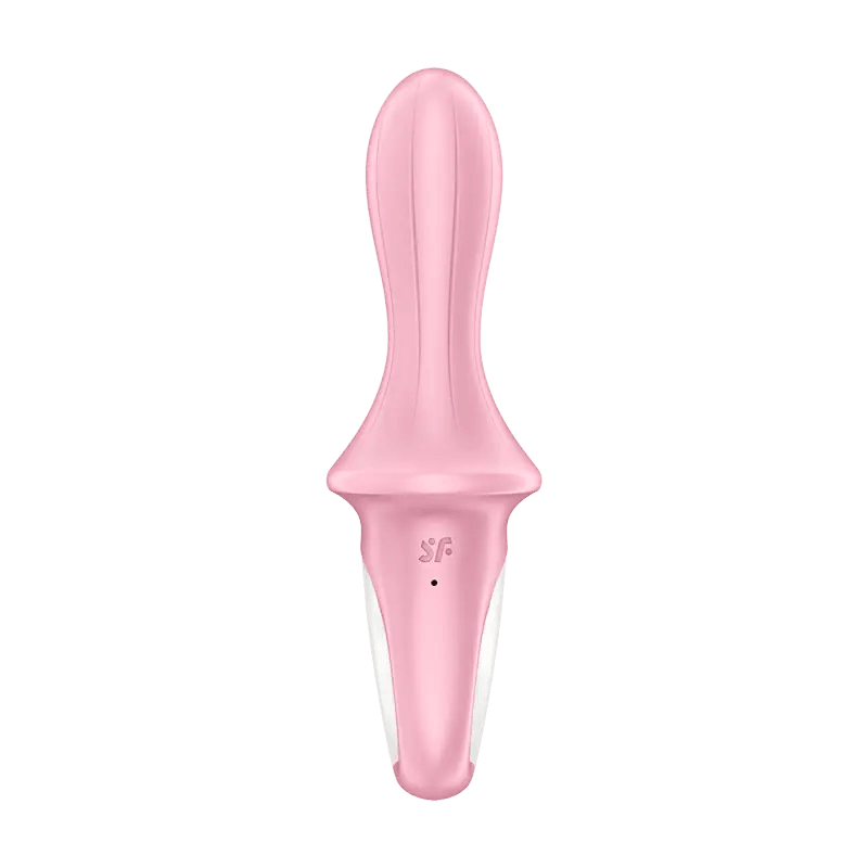 Vibromasseur anal gonflant connecté rose USB Air Pump