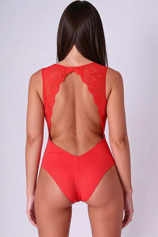 Body transparent dentelle Evalie - Passion Lingerie - Senslov