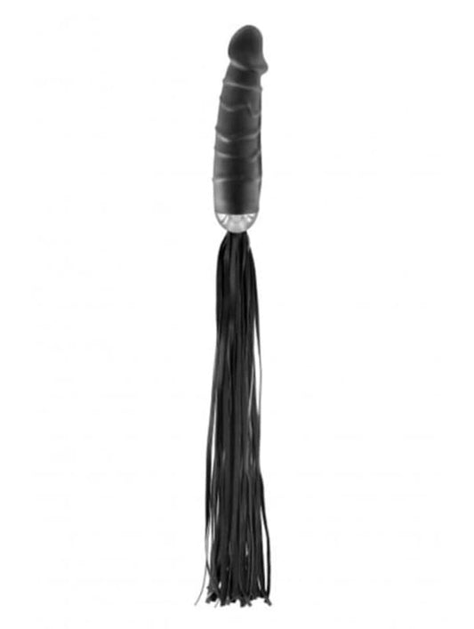 Plug anal martinet  Sextoy fétiche noir double fonction
