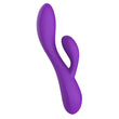 Vibromasseur rabbit NINA USB moulé violet ou turquoise