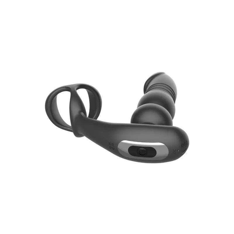 Vibromasseur Stimulateur Anal Cœur Ardent vue de dessous montrant le bouton marche arrêt
