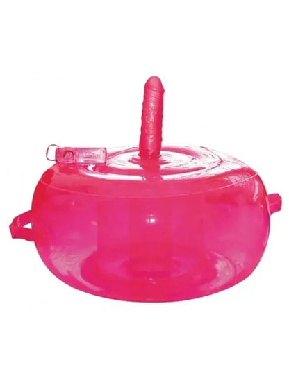 Vibromasseur stimulateur avec coussin gonflable rose