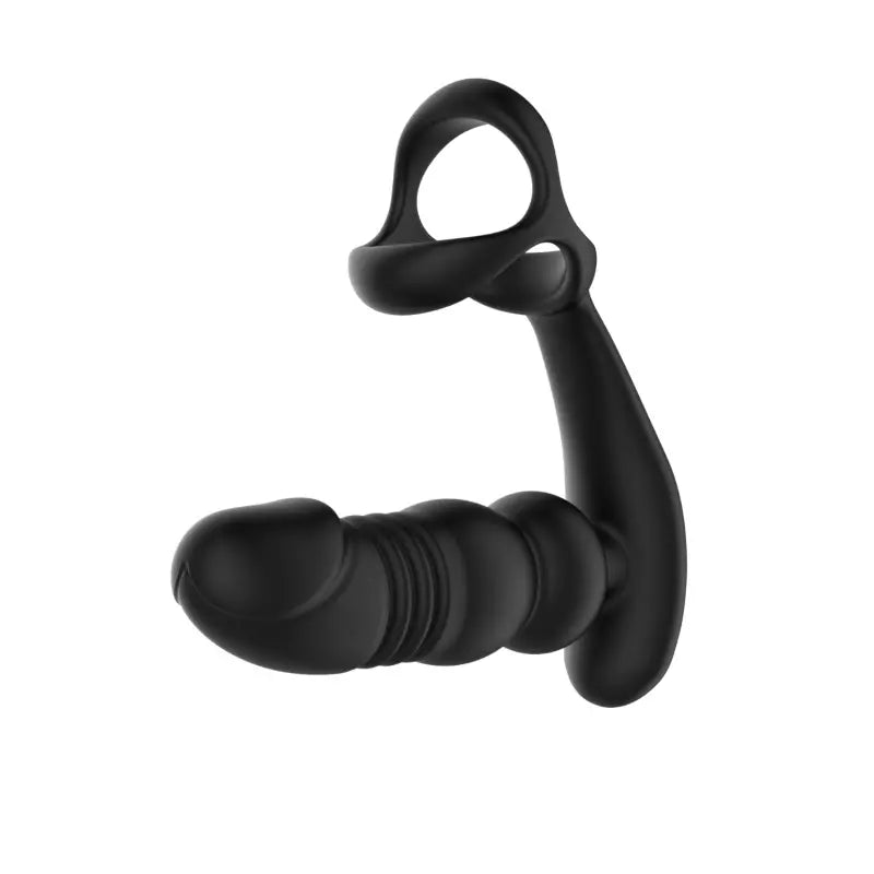 Gros plan sur le silicone Soft Touch de la tige du Vibromasseur Stimulateur Anal Cœur Ardent